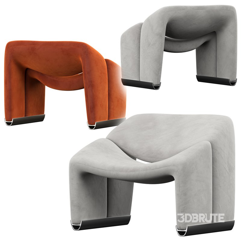 Groovy Lounge Chair Pierre Paulin Image 3