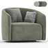 Mila swivel armchair - Thumbnail 1