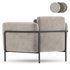 Fauteuil in fluweel Alistair armchair - Thumbnail 5