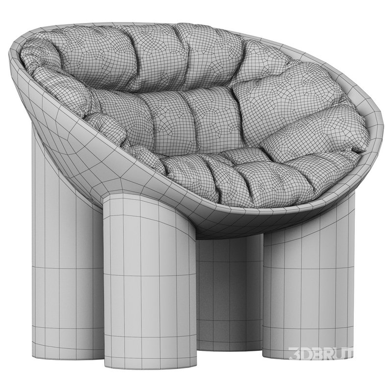 Roly Poly Polyethylene Armchair Image 6