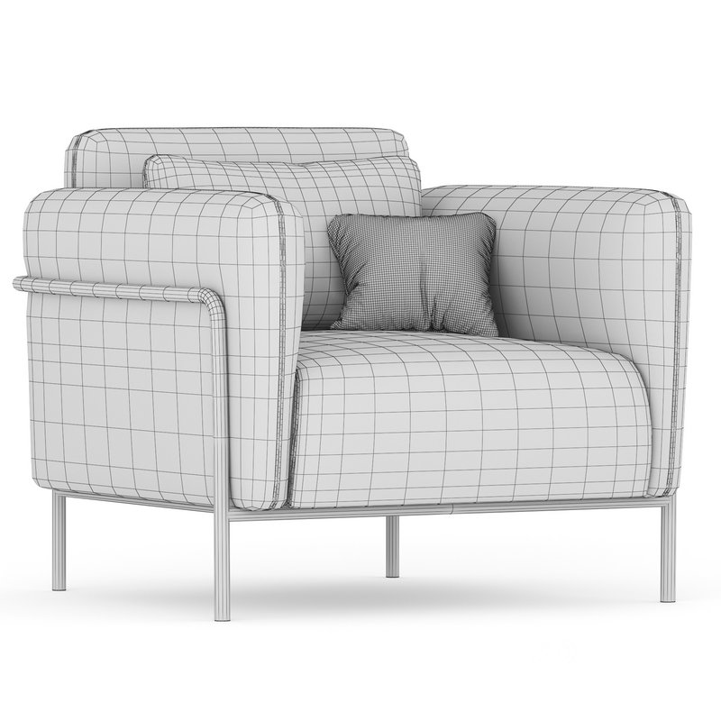 Fauteuil in fluweel Alistair armchair Image 6