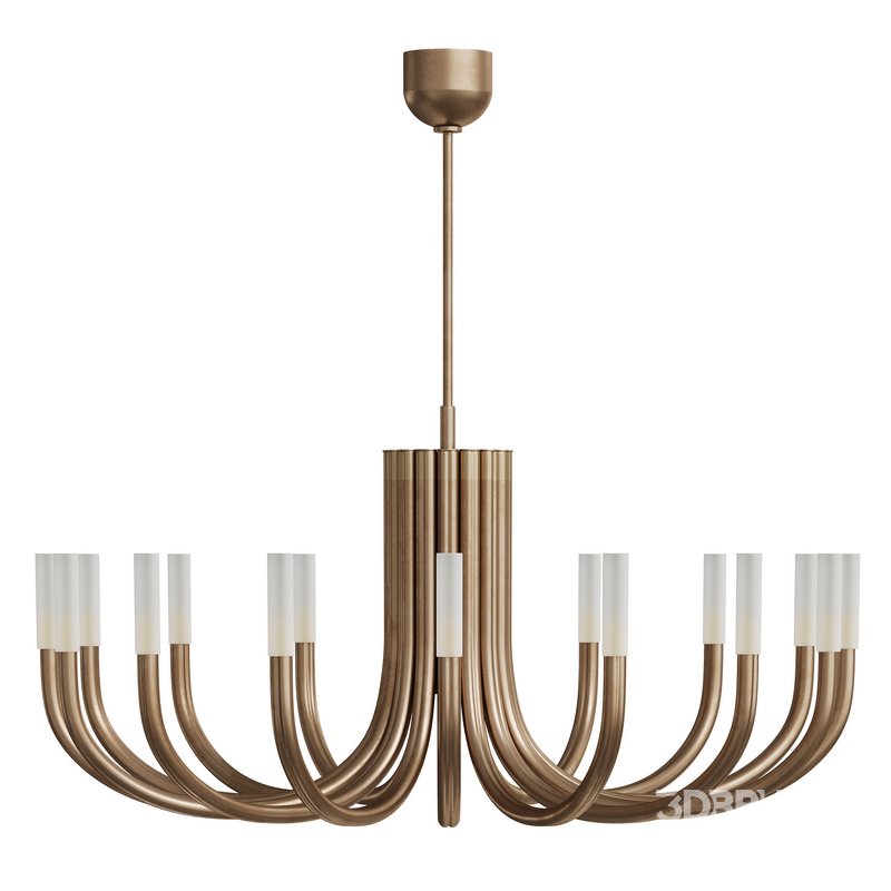 Rousseau Large Oval Chandelier Image 2