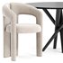 Dudet chair and Baly Marble table - Thumbnail 2