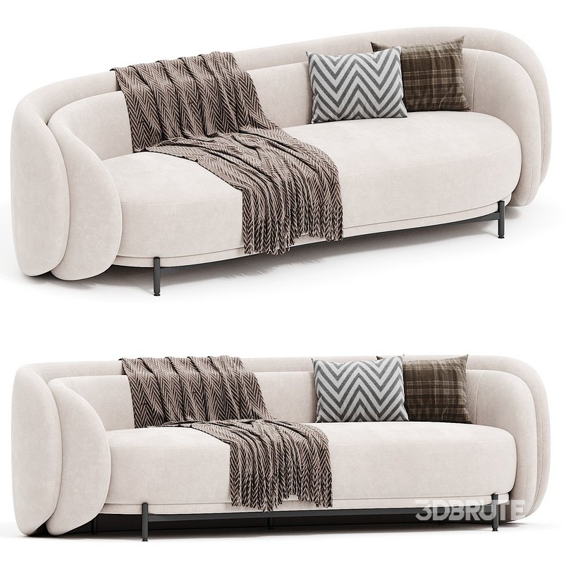 DOUBLE LAYERED BACK SOFA Image 1