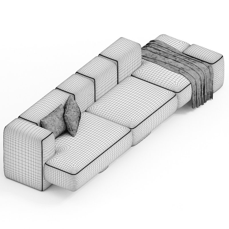 CUSCO 3 seater sofa By Carpanese Image 3