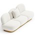 Eichholtz Boucle Cream 3 Seater Sofa - Thumbnail 2