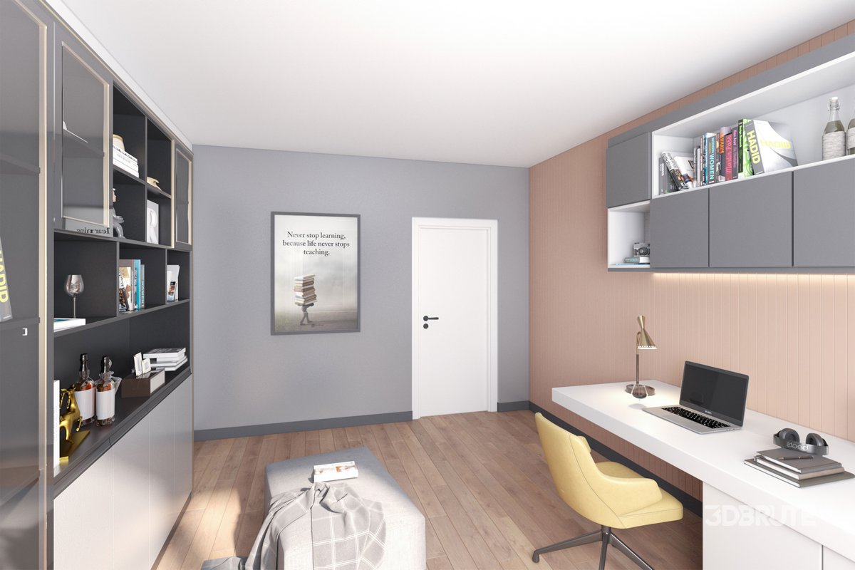 Modern Study Room Image 2