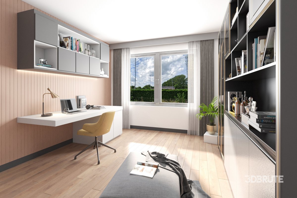 Modern Study Room Image 1