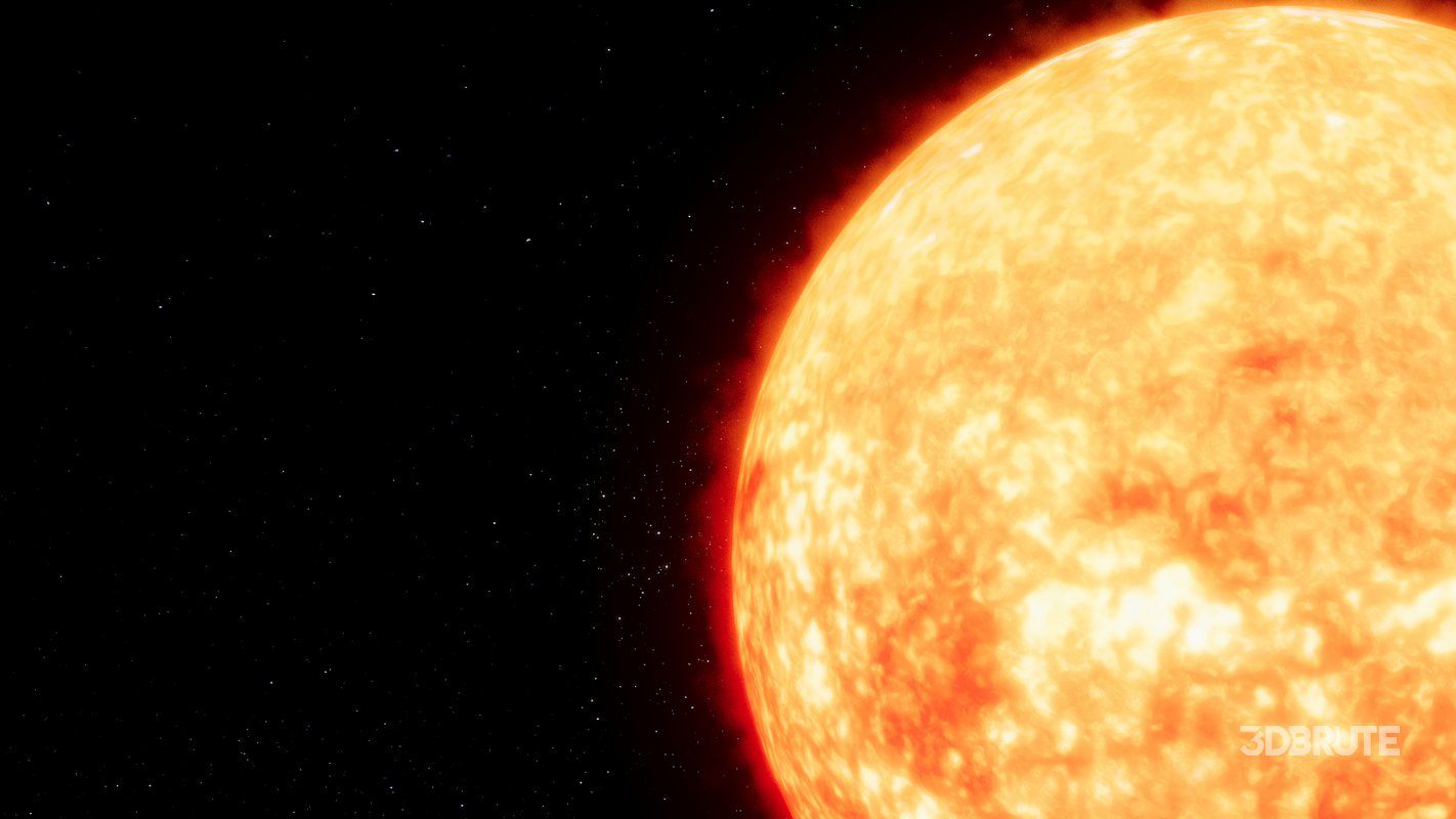 Sun 3d model Image 2