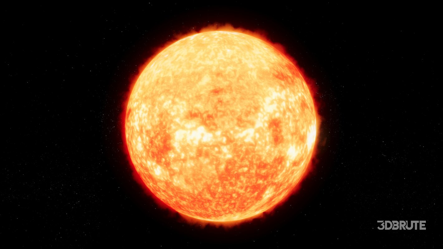Sun 3d model Image 1