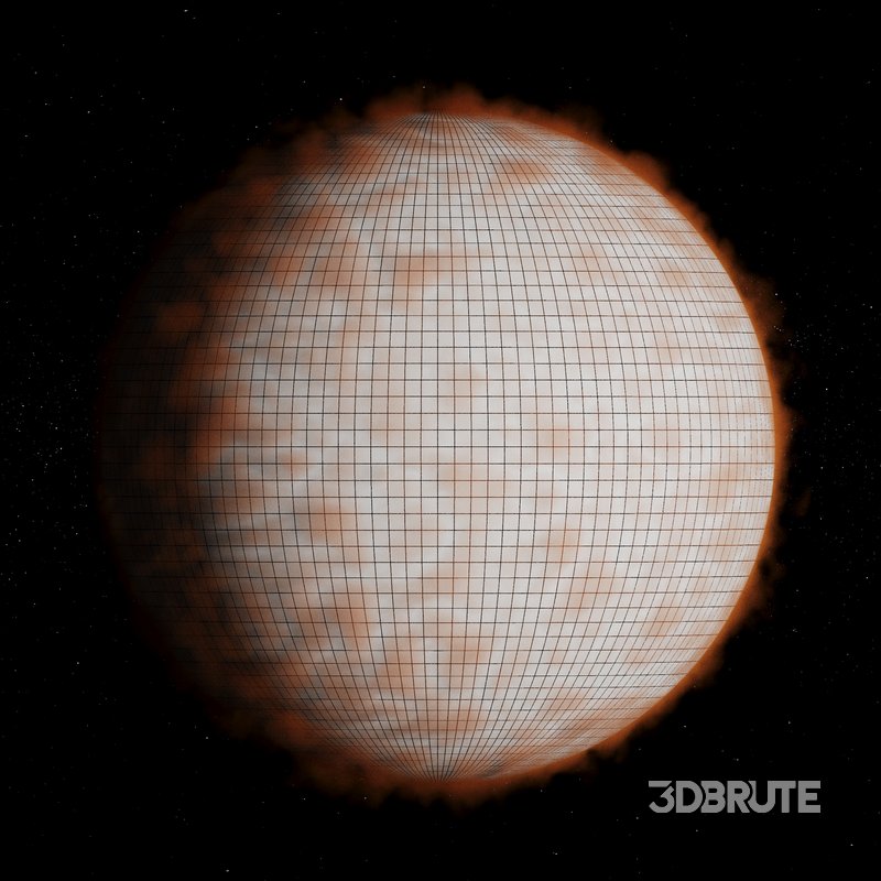 Sun 3d model Image 7