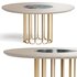 CHERYL Table with Lazy Susan By Laskasas - Thumbnail 1