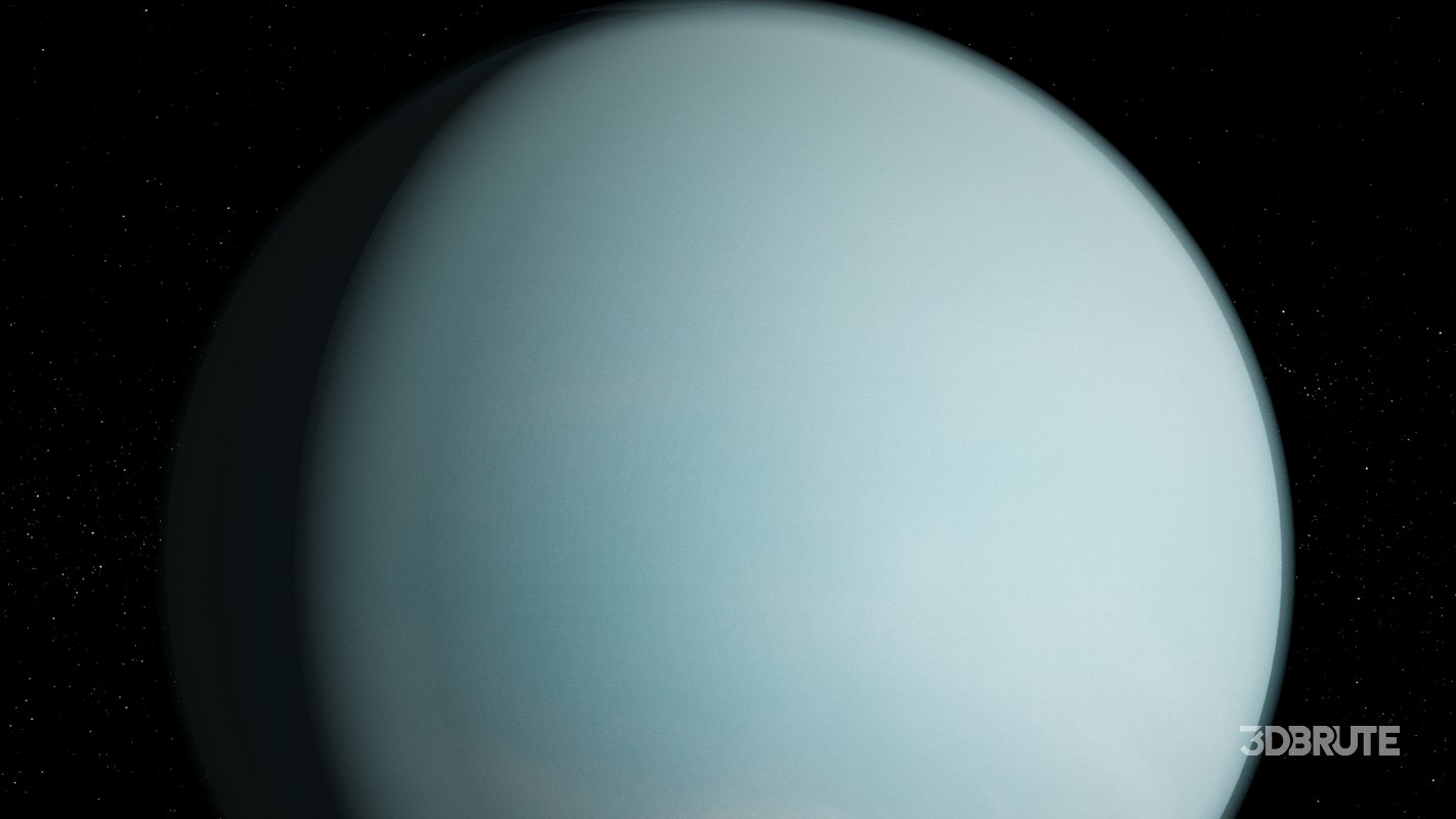 Uranus 3d model Image 2