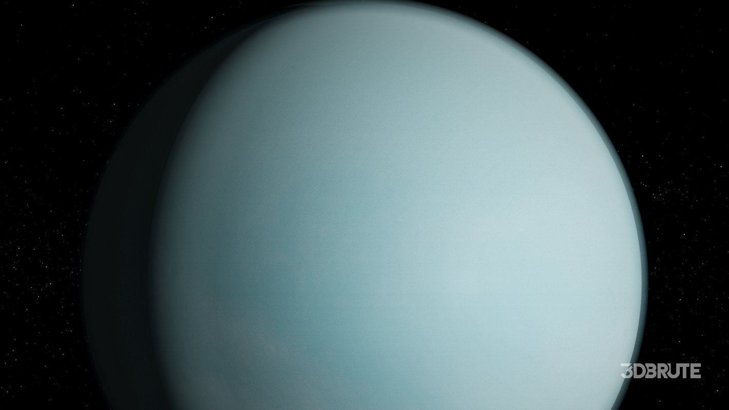 Uranus 3d model Image 4