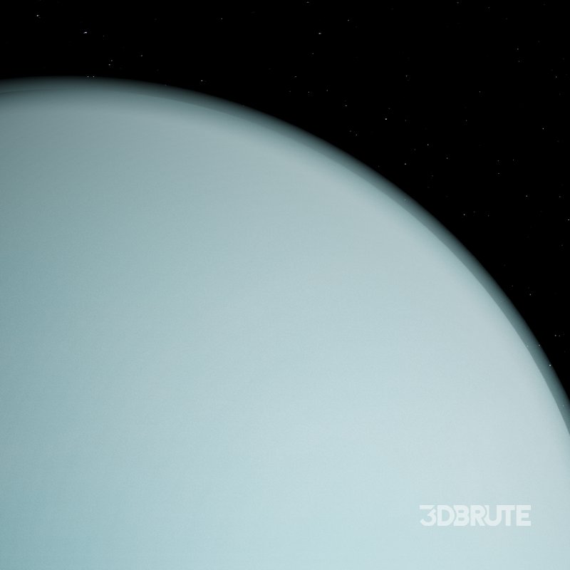 Uranus 3d model Image 6