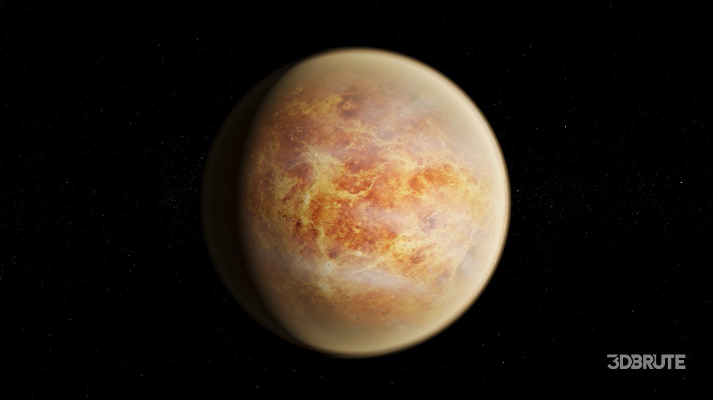 Venus 3d model Image 3