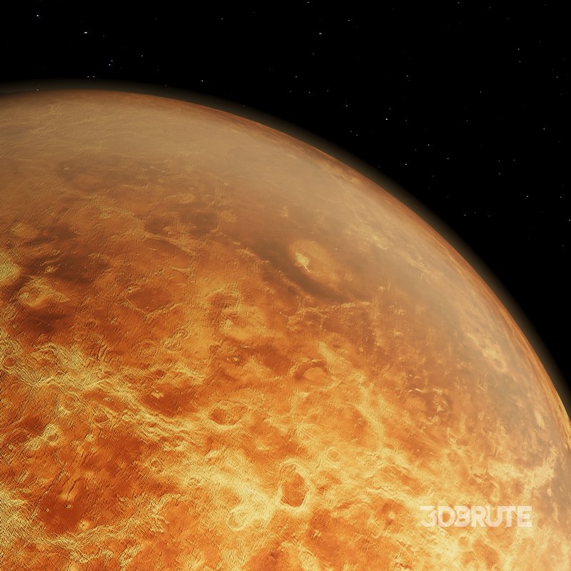 Venus 3d model Image 11