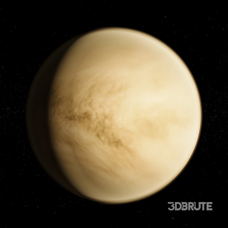Venus 3d model Image 13