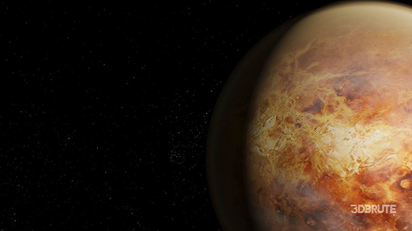 Venus 3d model Image 2