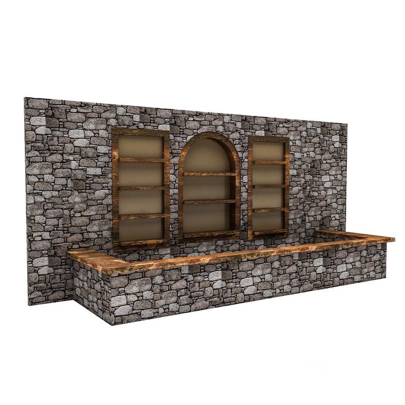 bohemian bar 3D Image 2