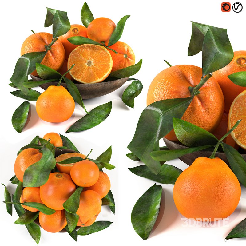bowl of oranges Image 1