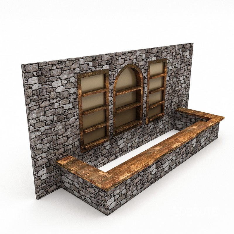 bohemian bar 3D Image 1