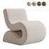 Senna Chair, Cream - Thumbnail 1