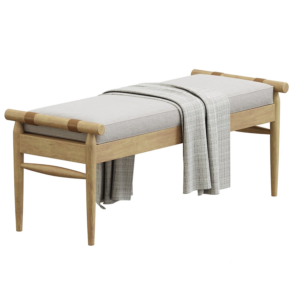 Bench Oatmeal Hearth Hand Image 2