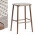 Solid Wood bar stool - Thumbnail 1
