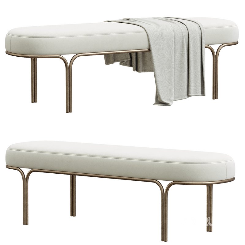 Modern Komfort Gwyn Bench Image 1