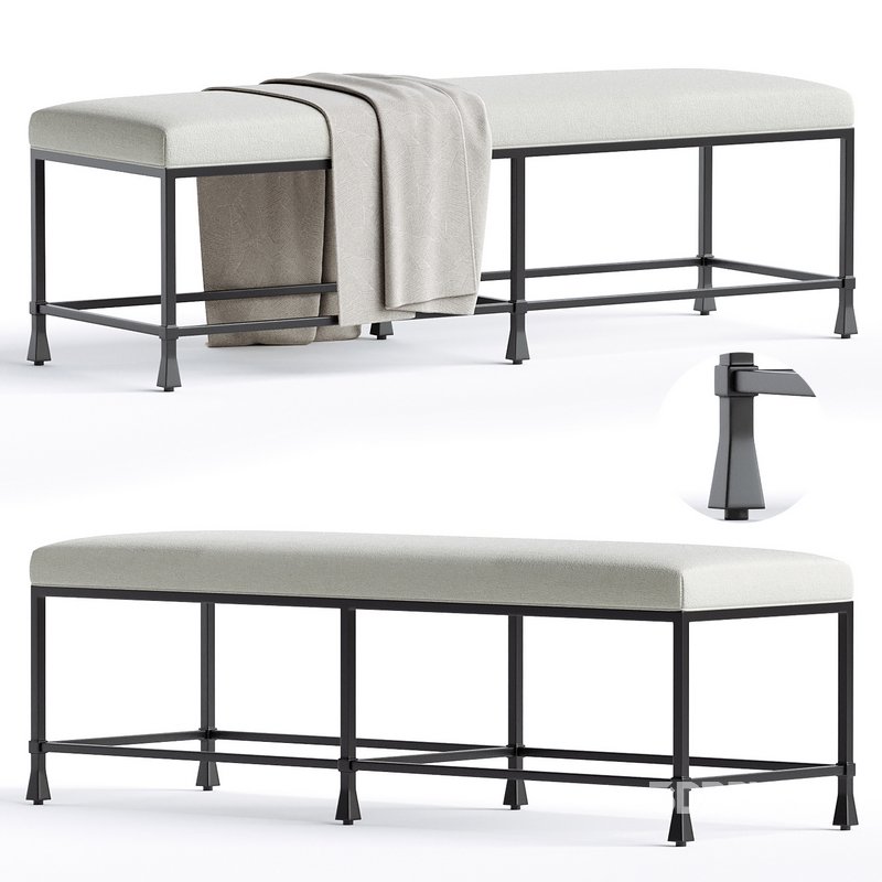 Ruby Bed Bench Image 1