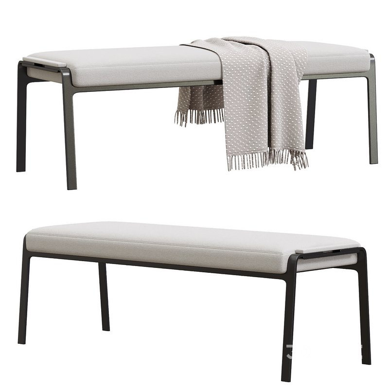 Atelier Pursell Gazelle Bench Image 1