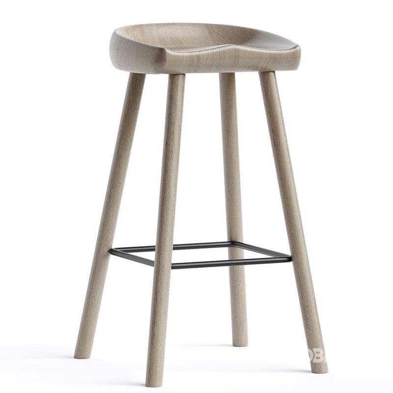 Barrett bar Stool, Natural Matte Image 2