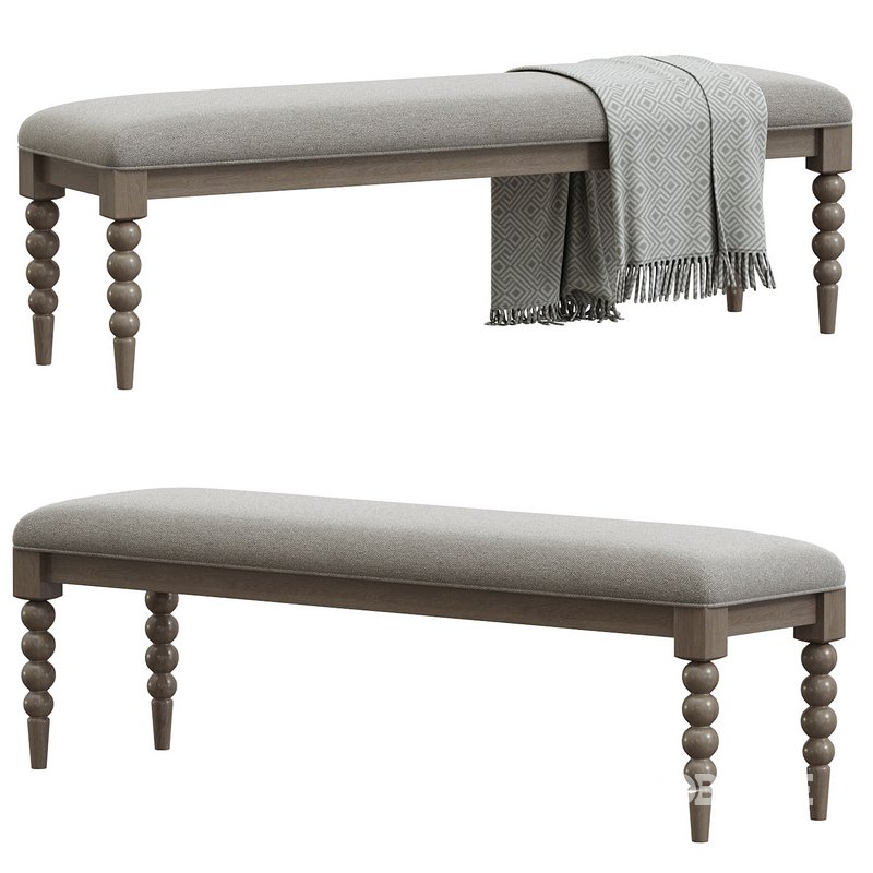 Romilly Dining bench by Willows Collection Image 1