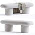 Anston Boucle Bench - Thumbnail 1