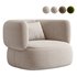 Martina swivel armchair - Thumbnail 2