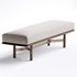 Stilt Contemporary Style Uplostered fabric bench by District Eight - Thumbnail 2