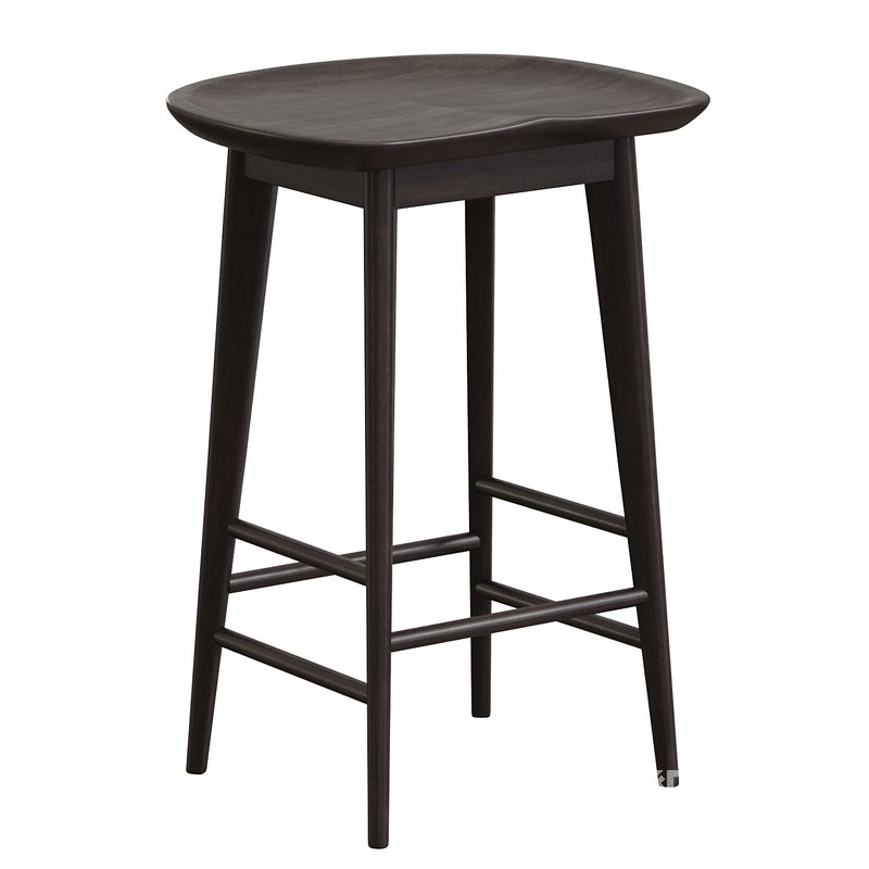 Pedrick Solid Wood Stool Image 1
