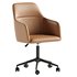 Asher Upholstered Swivel Desk Chair - Thumbnail 1