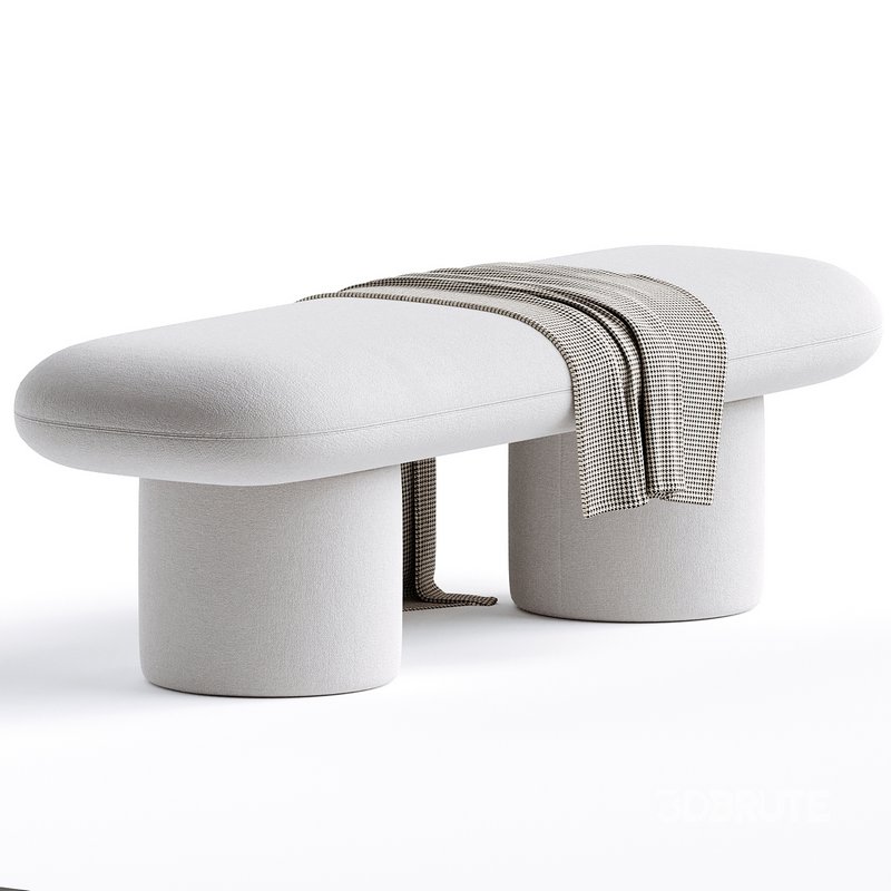 Anston Boucle Bench Image 2