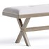 Raelyn Polyester Upholstered Bench - Thumbnail 2