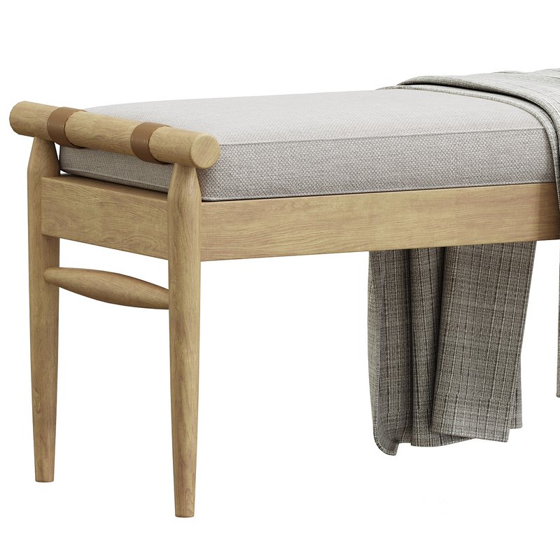 Bench Oatmeal Hearth Hand Image 3