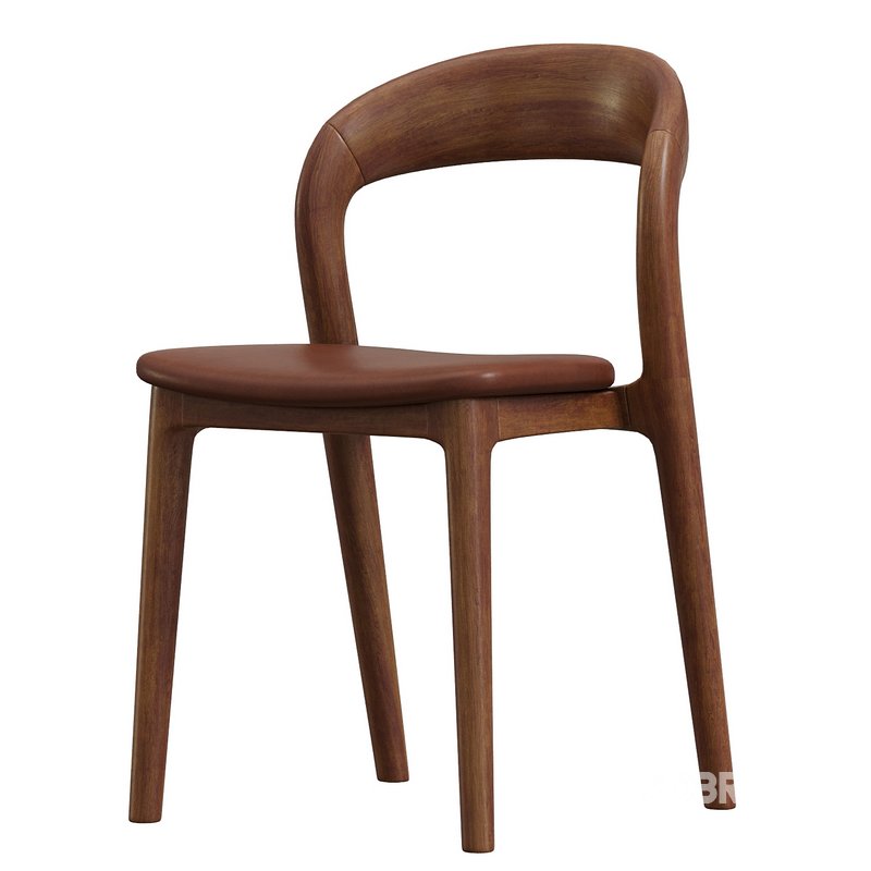 Amare Leather Dining Chair Image 1