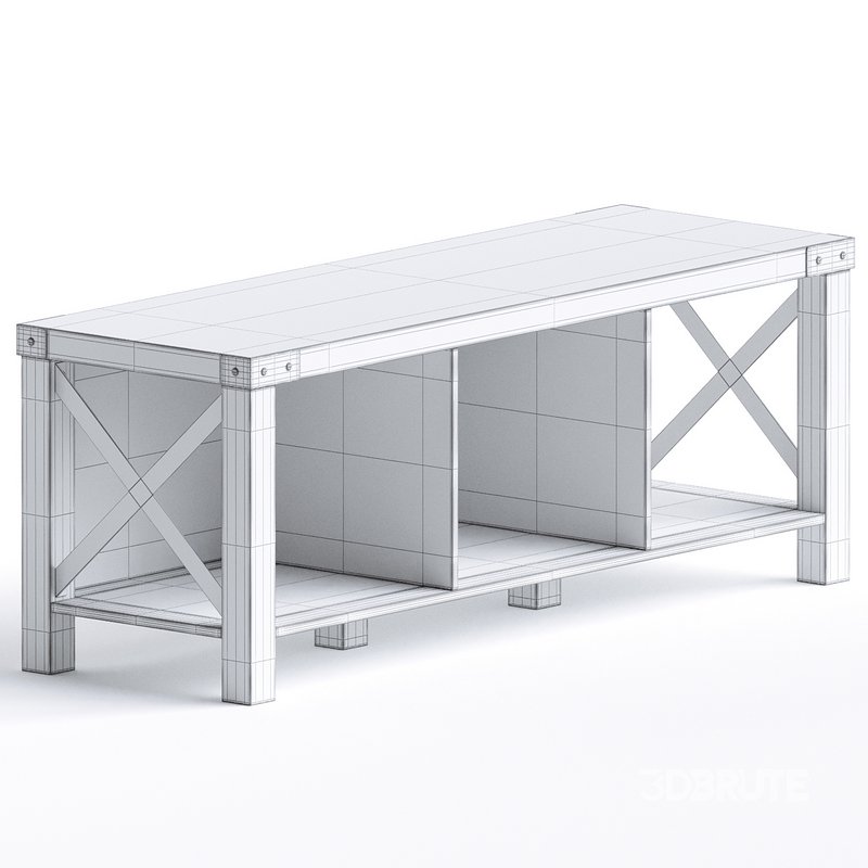 Dubberly Upholstered Storage Bench Image 3