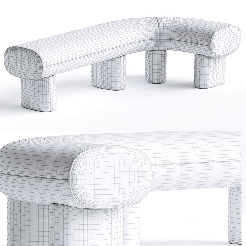 Pierre Frey LITHO Bench Image 3