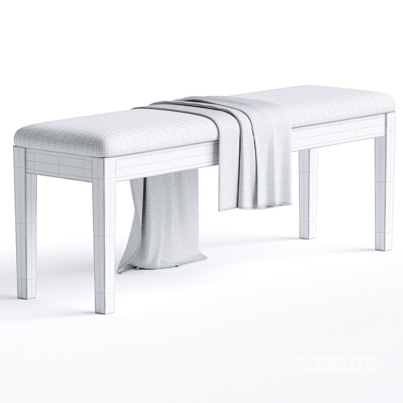 Whipkey Solid Wood Entryway Bench Image 3