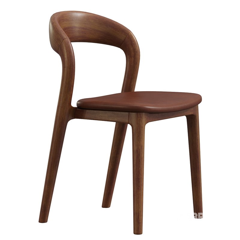 Amare Leather Dining Chair Image 3
