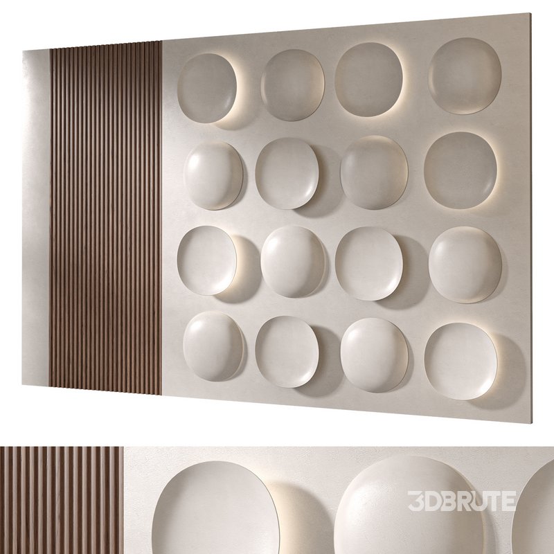 Headboard 3d Wall Panel 08 Image 4