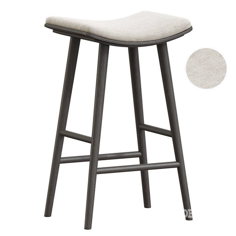 Four Hands Union Saddle Counter Stool Image 4
