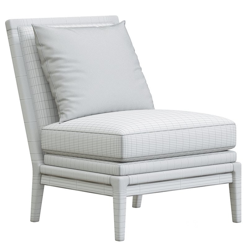 Blanc Dilvorie Milo Armchair Image 4